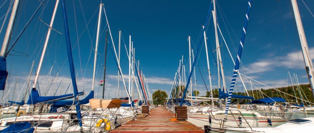 sail boats docked at marina in tennessee