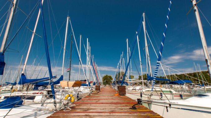 sail boats docked at marina in tennessee